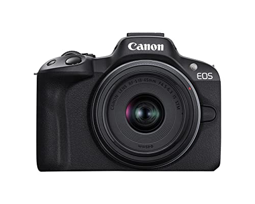 Black Mirrorless Camera with RF-S18-45mm Lens Kit, 24.2 Megapixel CMOS Sensor, 4K Video Z6421