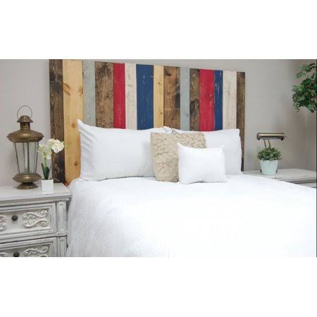 King Solid Wood Panel Headboard B781