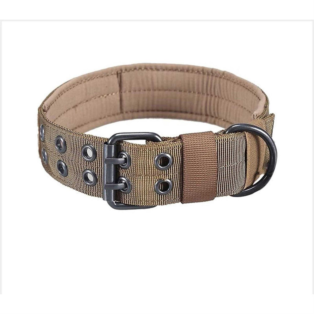 Adjustable Dog Collar with Metal D Ring Buckle X62817