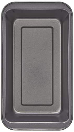 Rectangular Bread Loaf Pan, 9.5 x 5 Inch, Set of 2, Gray Z99455