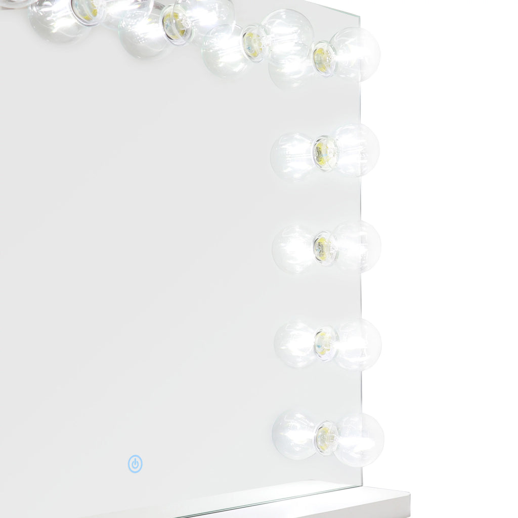 White Vanity Mirror with Smart Sensor Switch L44235