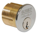 Satin Brass Mortise Cylinder M7886