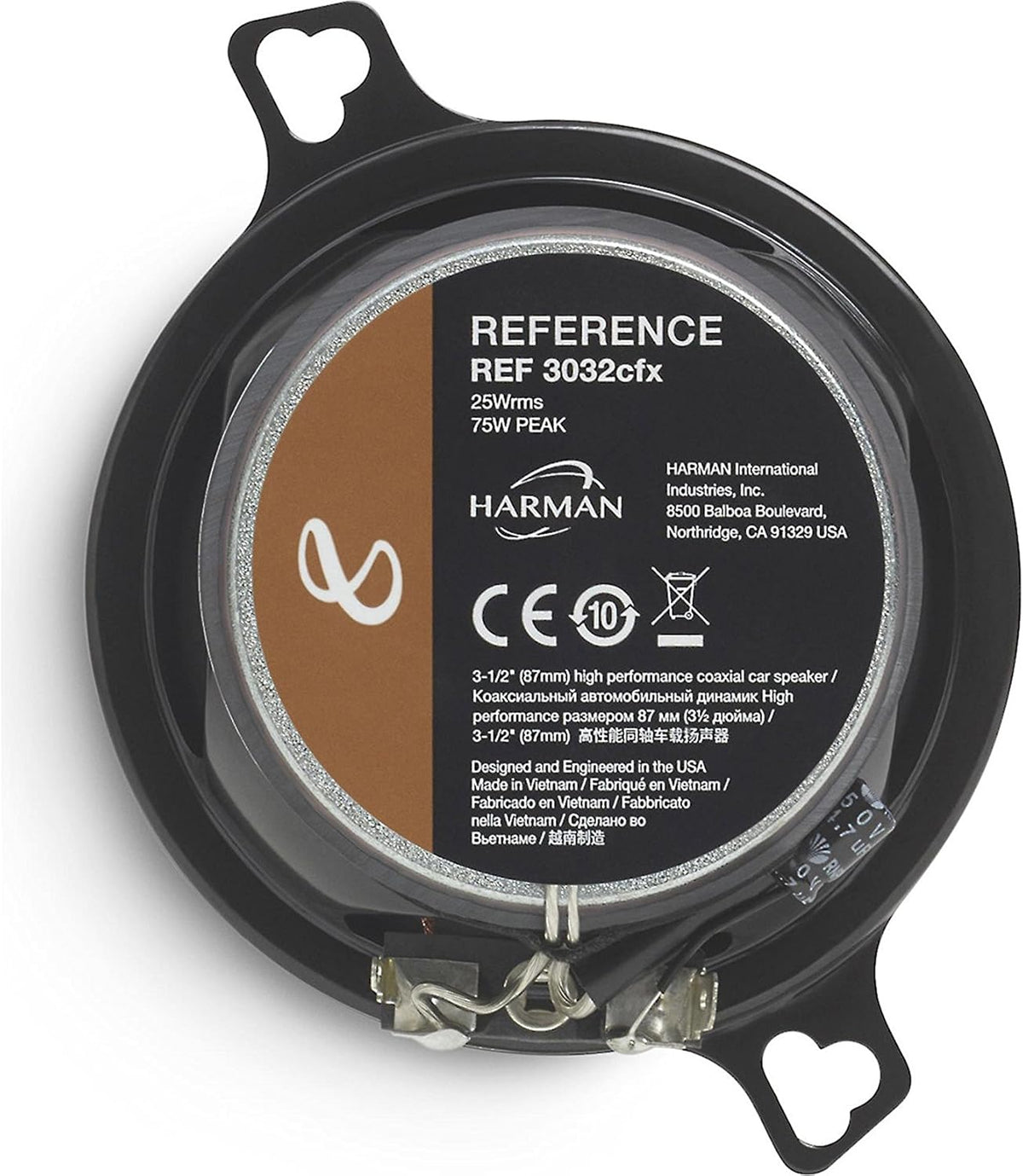 3-1/2 2-Way Car Speakers - Pair G10705