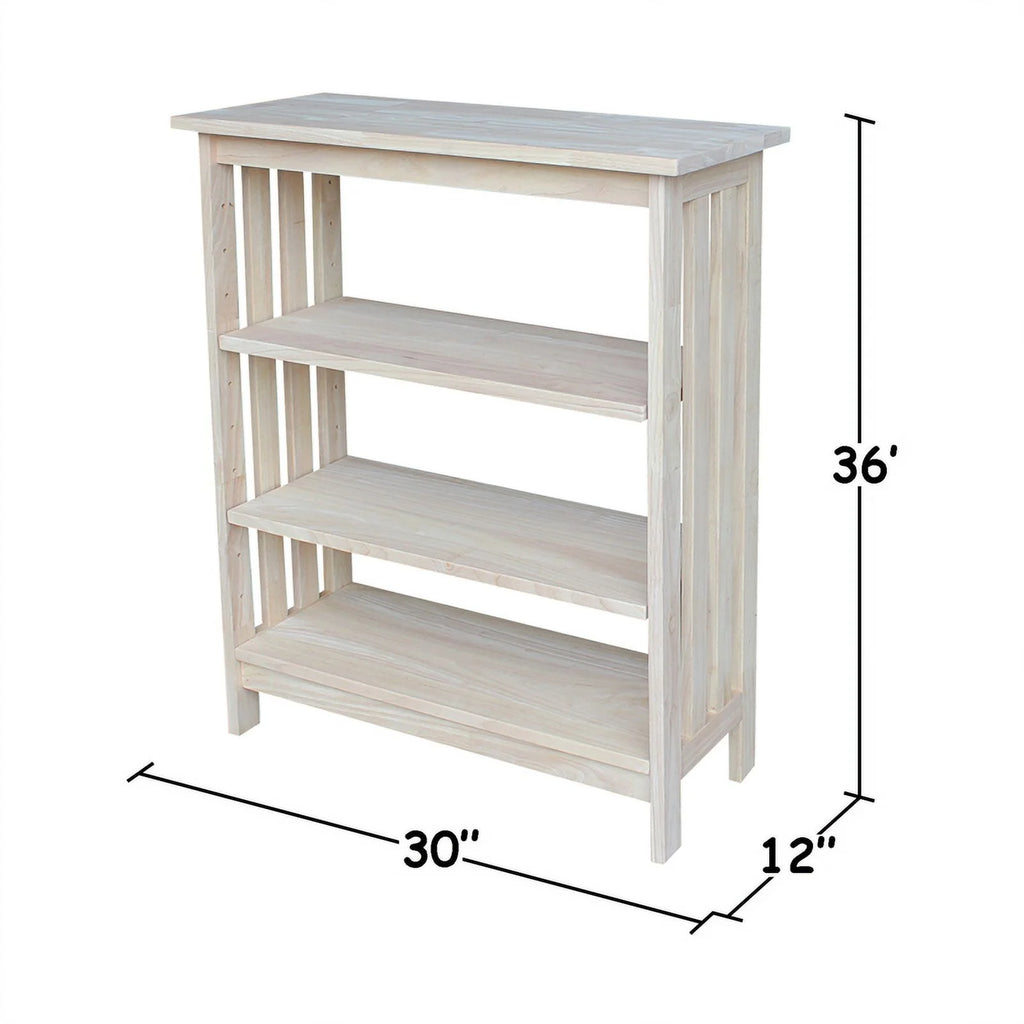 Solid Wood 3 Tier Shelf Unit P30648