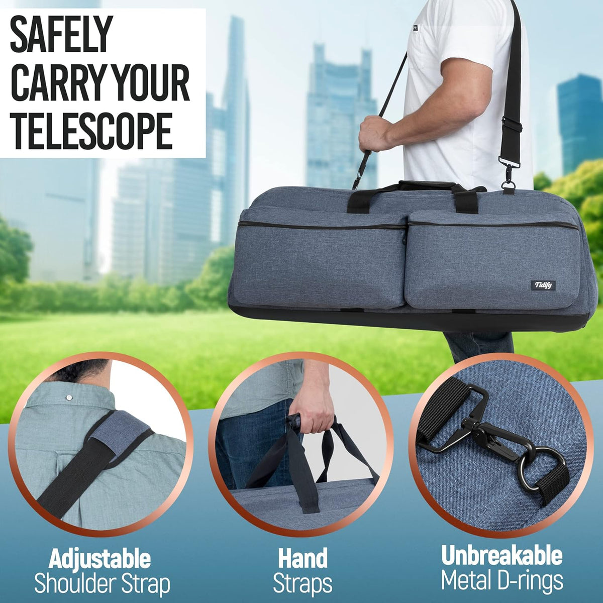 Extra Large Telescope Case Bag 40” X 12.3” X 12.3” P987814