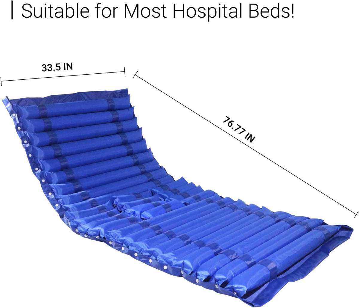 Alternating Air Pressure Mattress with Low Air Loss and 5-level Firmness Adjustment T73466