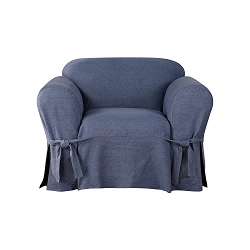 Indigo Cotton Sofa Slipcover T268