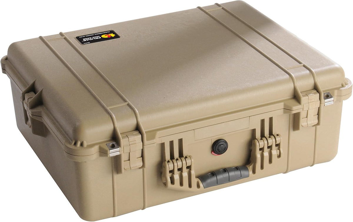 Black 1600 Case With Foam O108