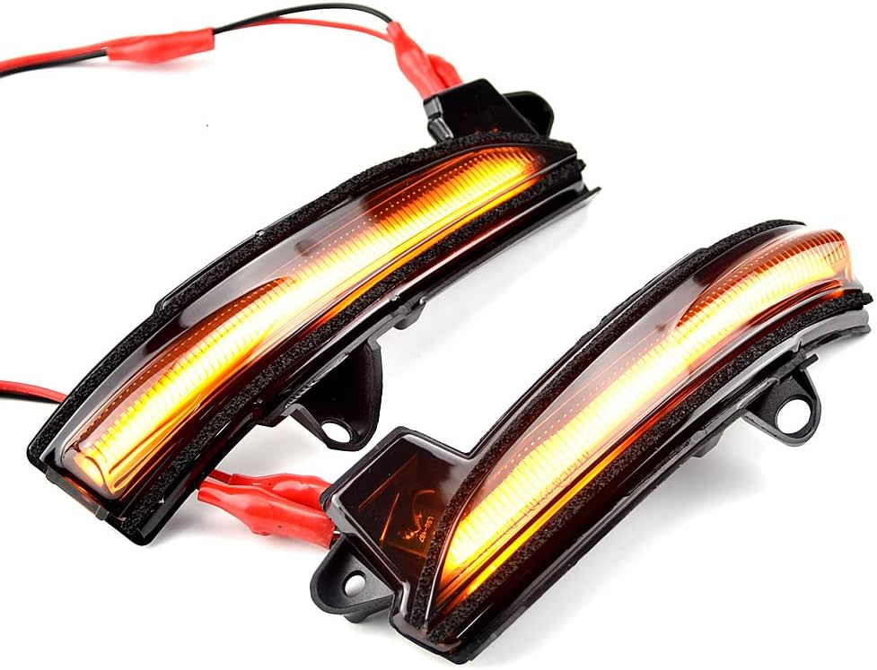 Left Right Led Side Mirrors Turn Signal Lights C289