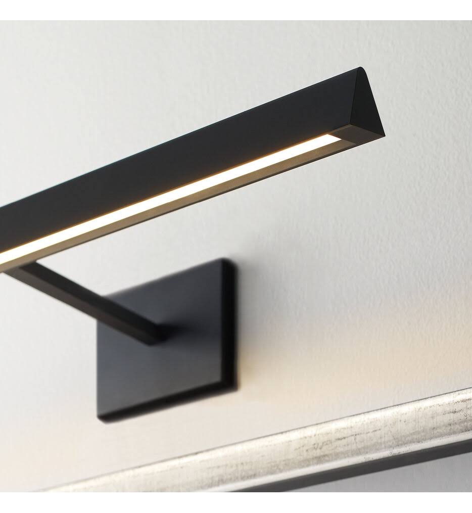 Nightshade Black LED Picture Light T233