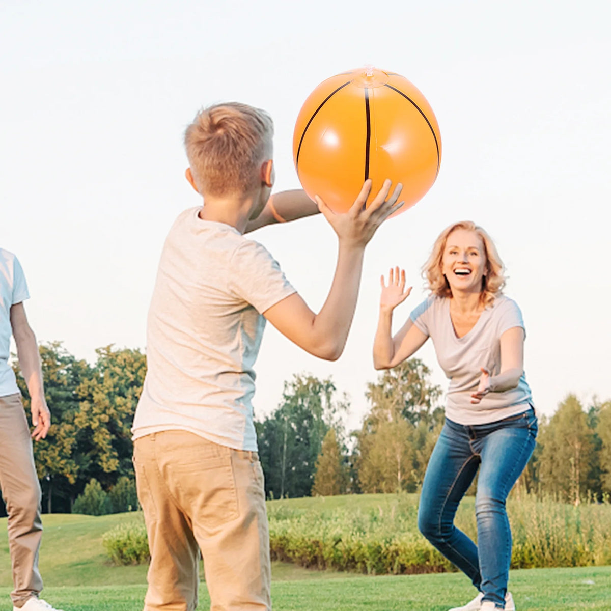 Inflatable Beach Toddler Baseball Football Outdoor Playing Balls C86955