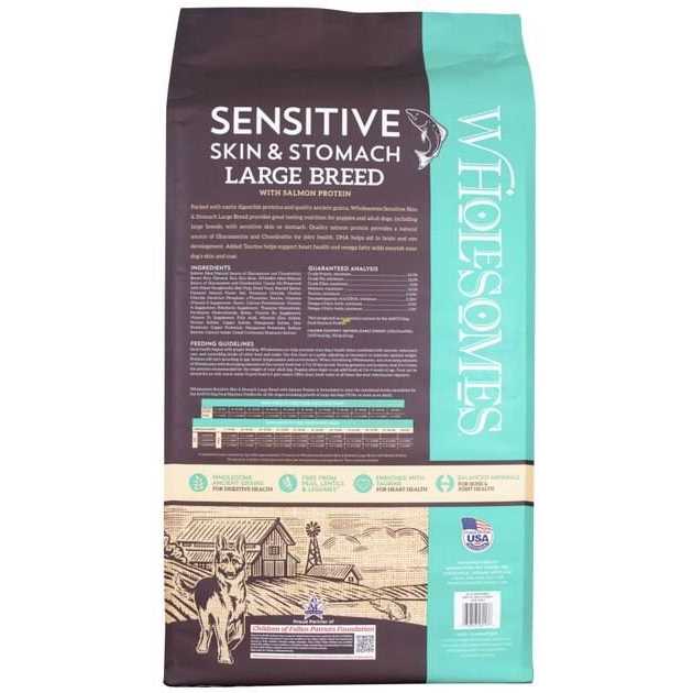 Large Breed Salmon Dry Dog Food V481