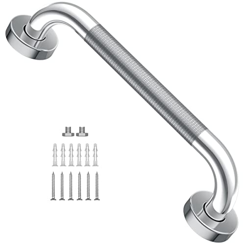 12 Inch Anti Slip Chrome Finish Stainless Steel Bath Grab Bar G799