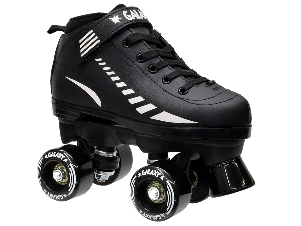 Black Quad Roller Skates Size 5 A859
