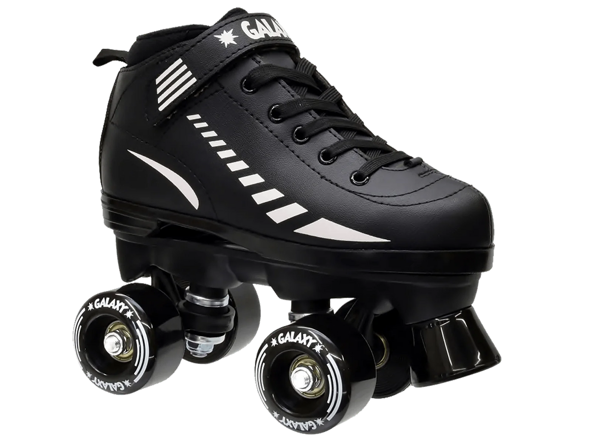 Black Quad Roller Skates Size 5 A859