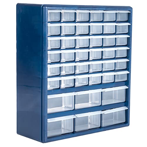 42 Compartment Plastic Storage Drawers S509