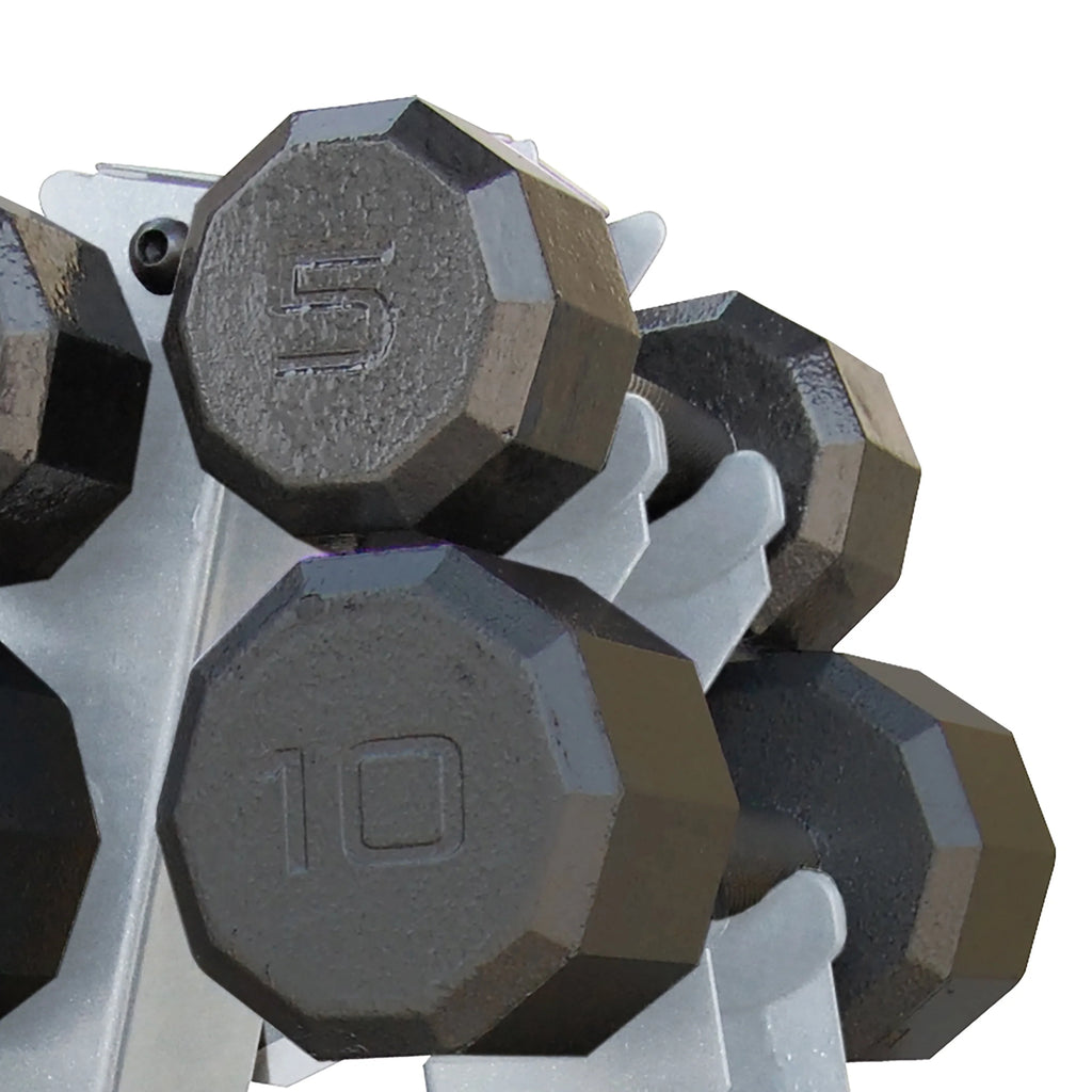 150 Lbs. Dumbbells Set with Rack M593430
