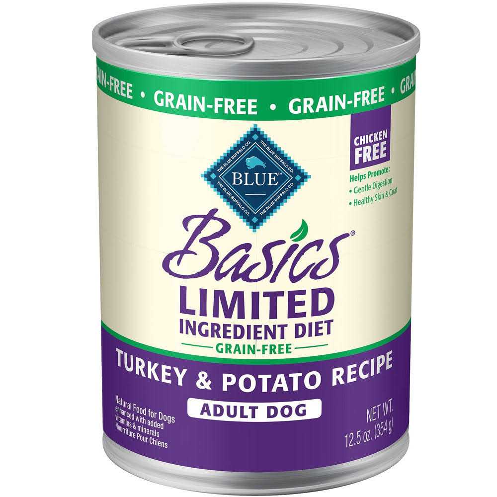Grain Free Turkey & Potato Canned Dog Food D12539