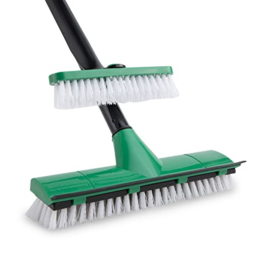3-in-1 Tub & Tile Scrub Brush Combo with Long Handle R803