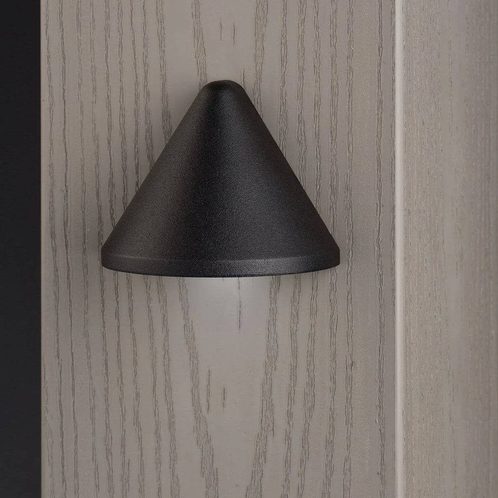 Textured Black LED Deck Light K956