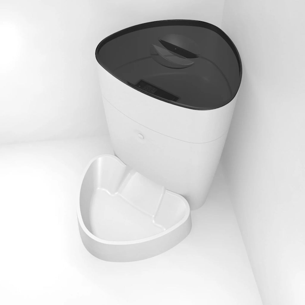 Automatic Cat Feeders 5G WiFi Feeder with APP Control 4L Dry Food Dog Feeder with Low Food Blockage Alarms E349119