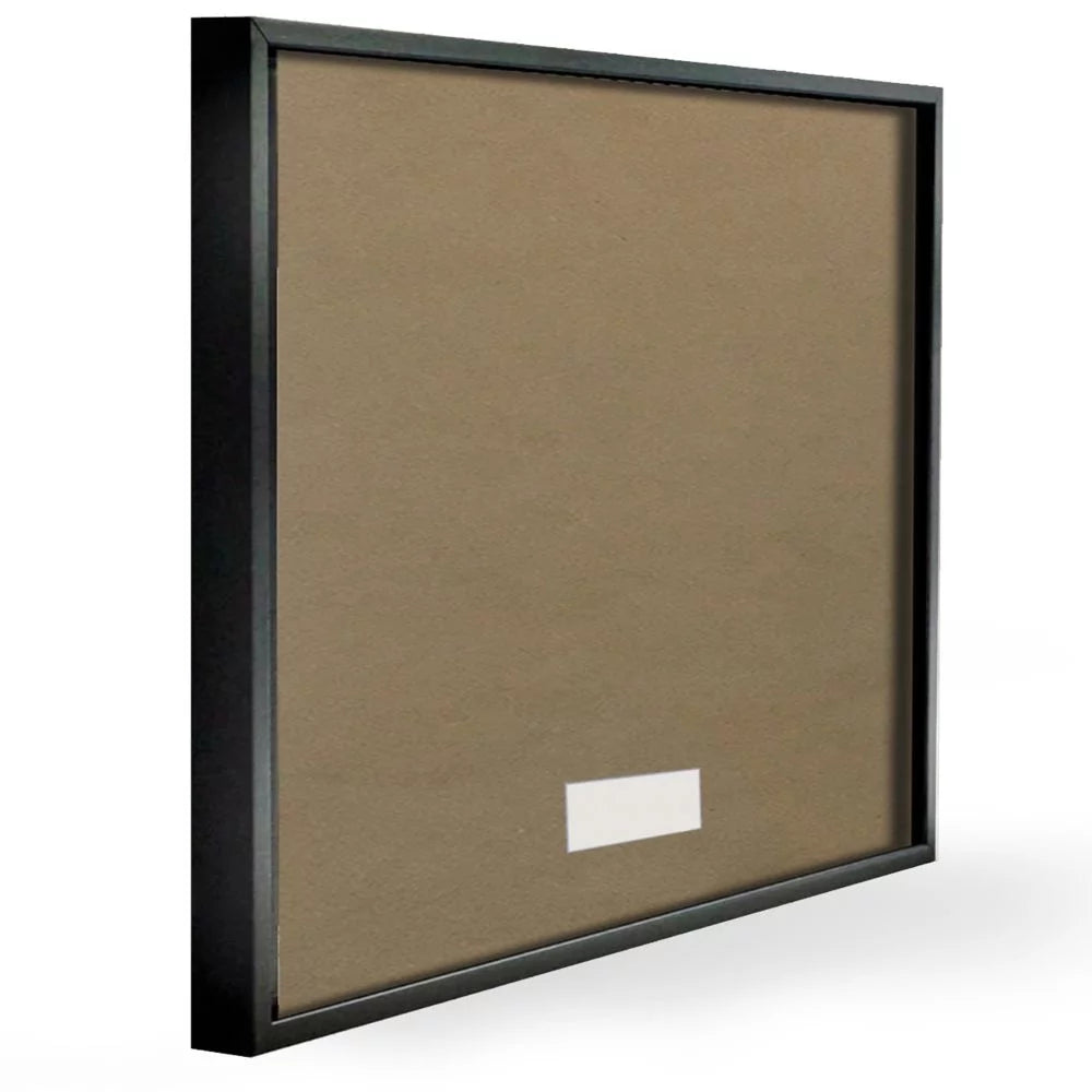 Black Framed Texturized Art N231