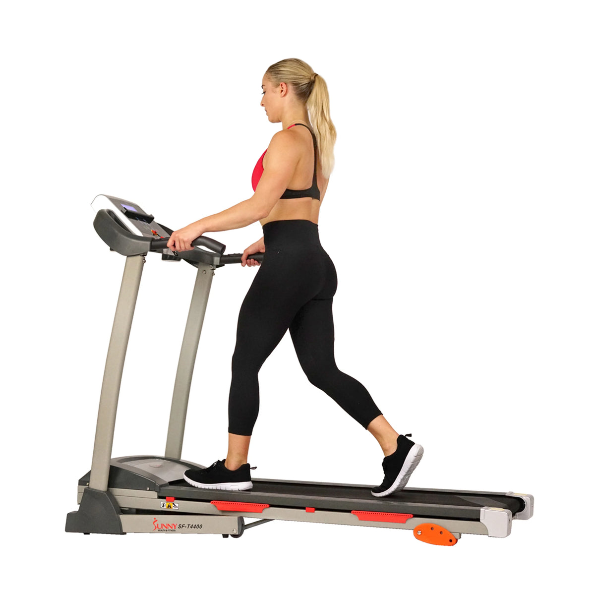 Folding Treadmill with Manual Incline and Pulse Sensors N68156