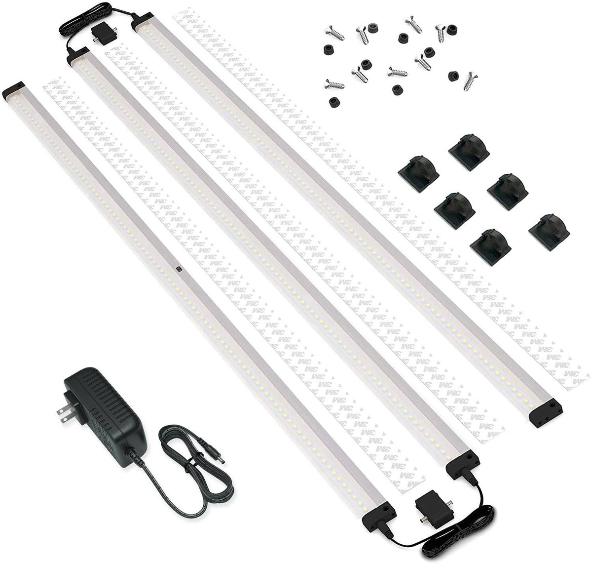 3 Panels 40 inch LED Dimmable Under Cabinet Lighting Kit E2414