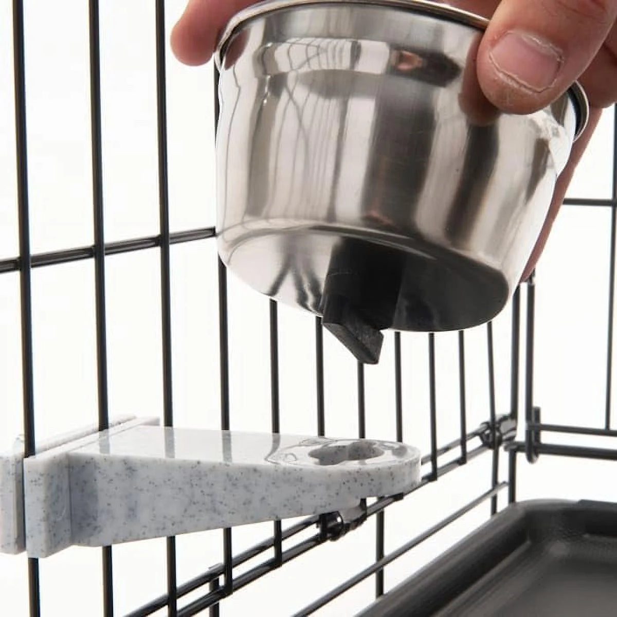Small Stainless Steel Crock U956