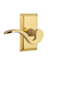 Polished Brass Passage Door Lever Set S586