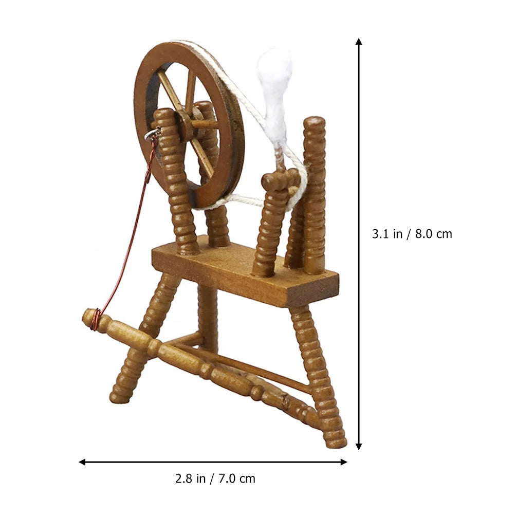 Miniature Textile Making Car Playhouse Furniture Child Toy D1425