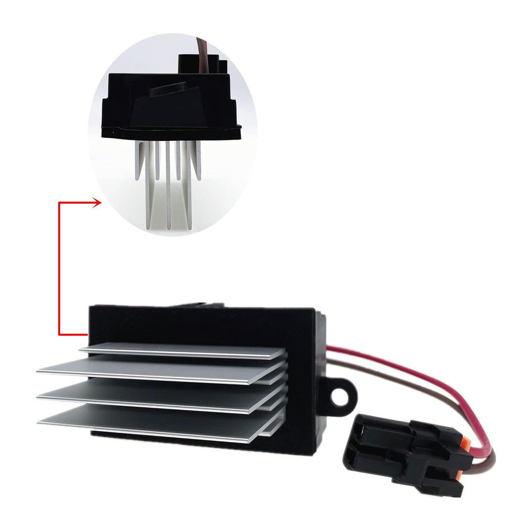 Blower Motor Resistor Heater Fan Control Module Pack of 2 J679