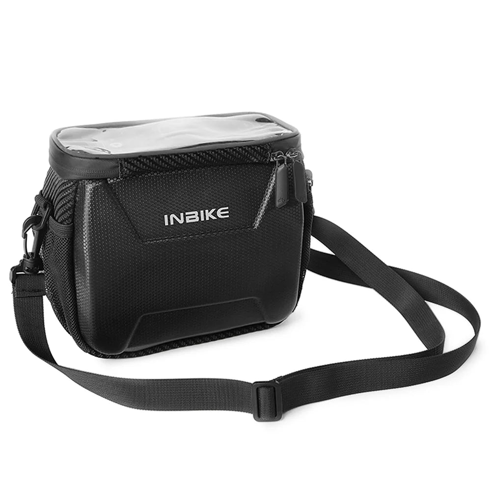 Waterproof Bike Handlebar Bag with Touch Screen Storage I3536