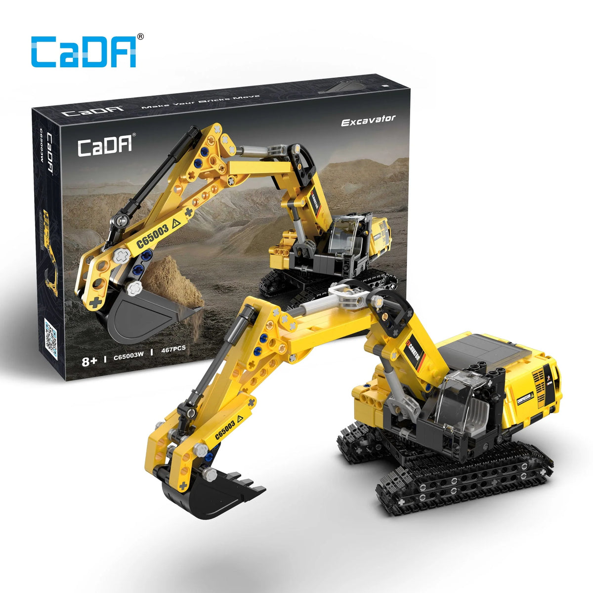 Mobile Crane Model Building Set 658 Pieces M700