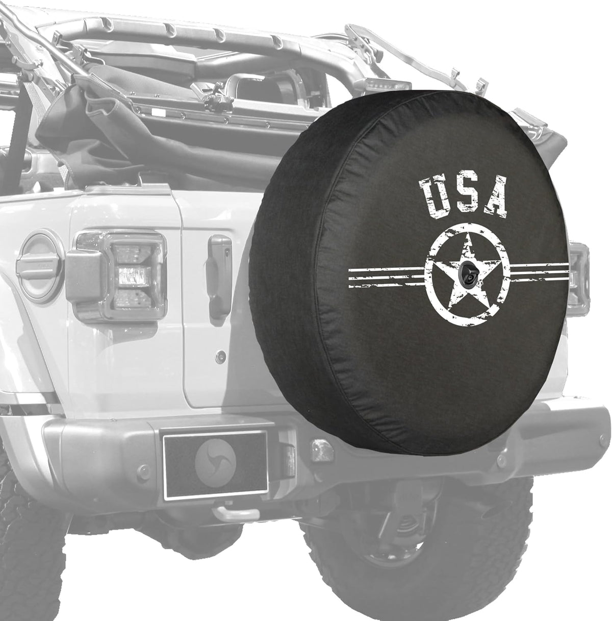 33 Soft JL Tire Cover for Jeep Wrangler E564