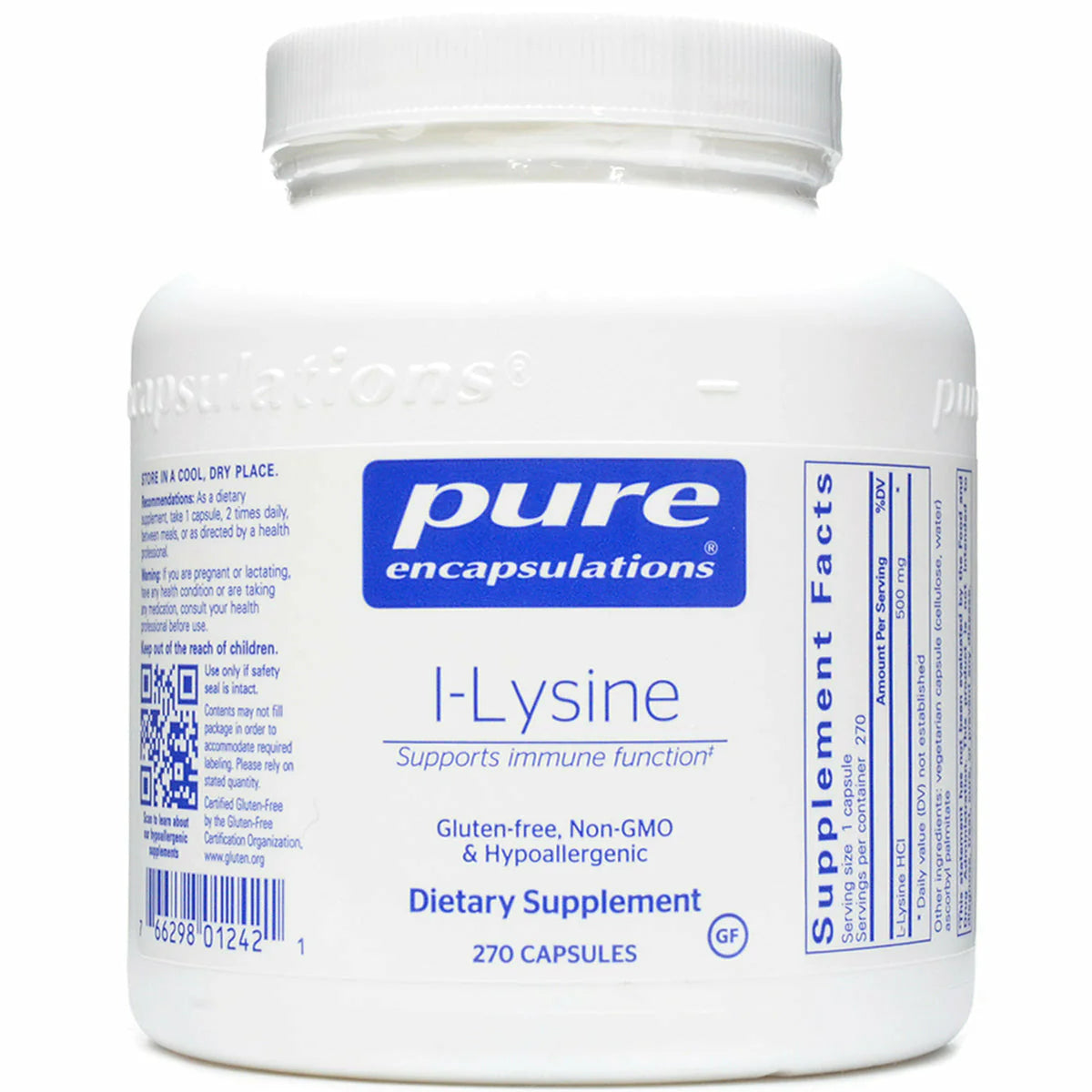 L-Lysine 500 mg N52955