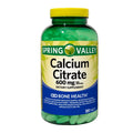 Calcium Citrate 600 Mg 300 Count Dietary Supplement L215171