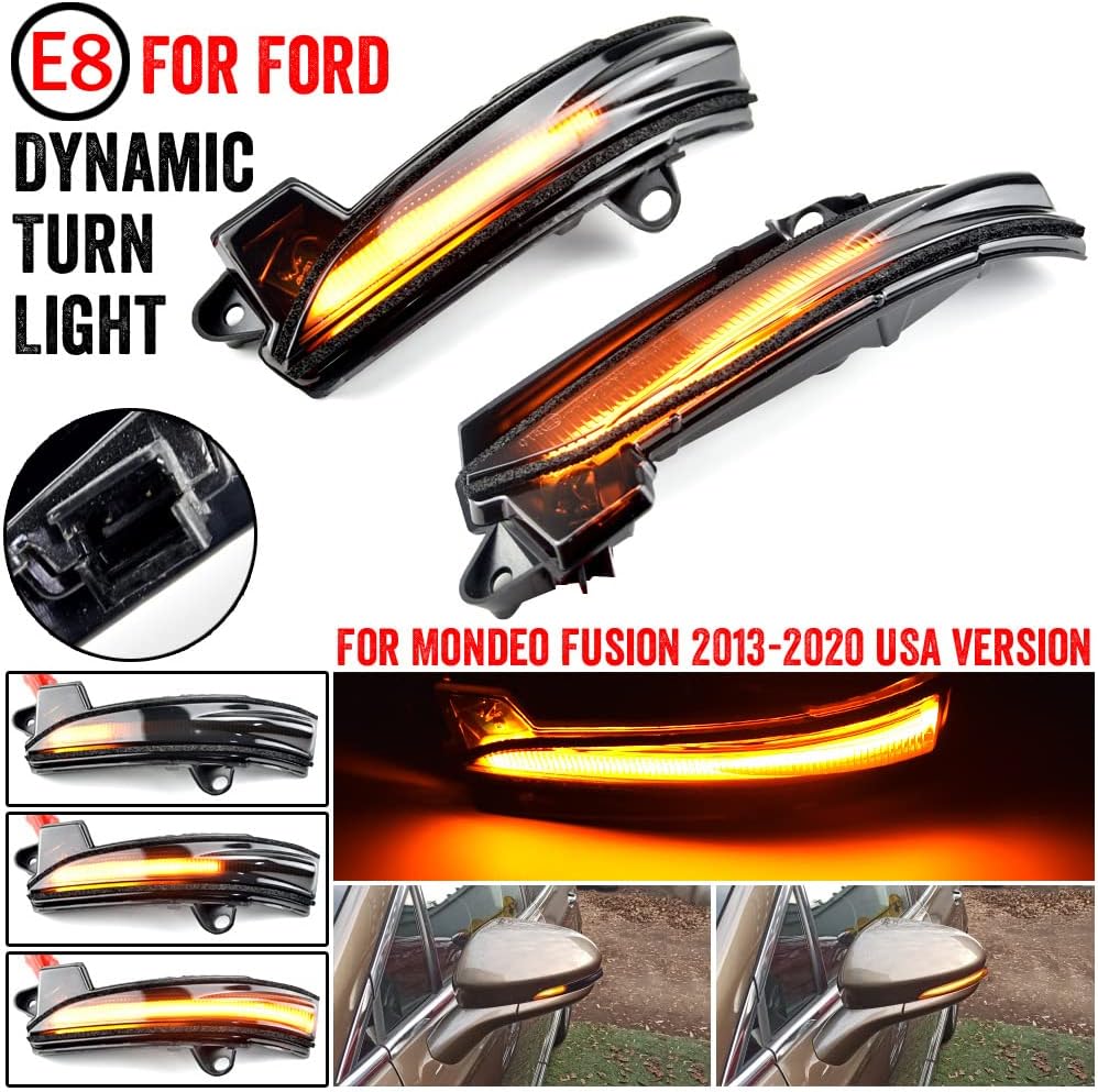 Left Right Led Side Mirrors Turn Signal Lights C289