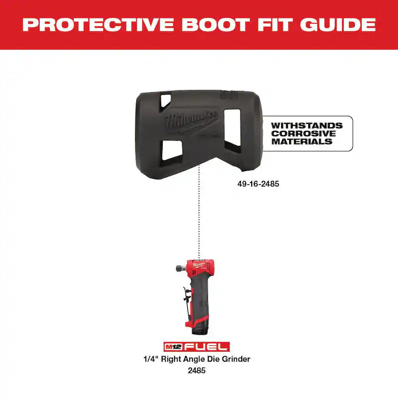 12V Lithium-Ion Brushless Cordless 1/4 in. Right Angle Die Grinder W866