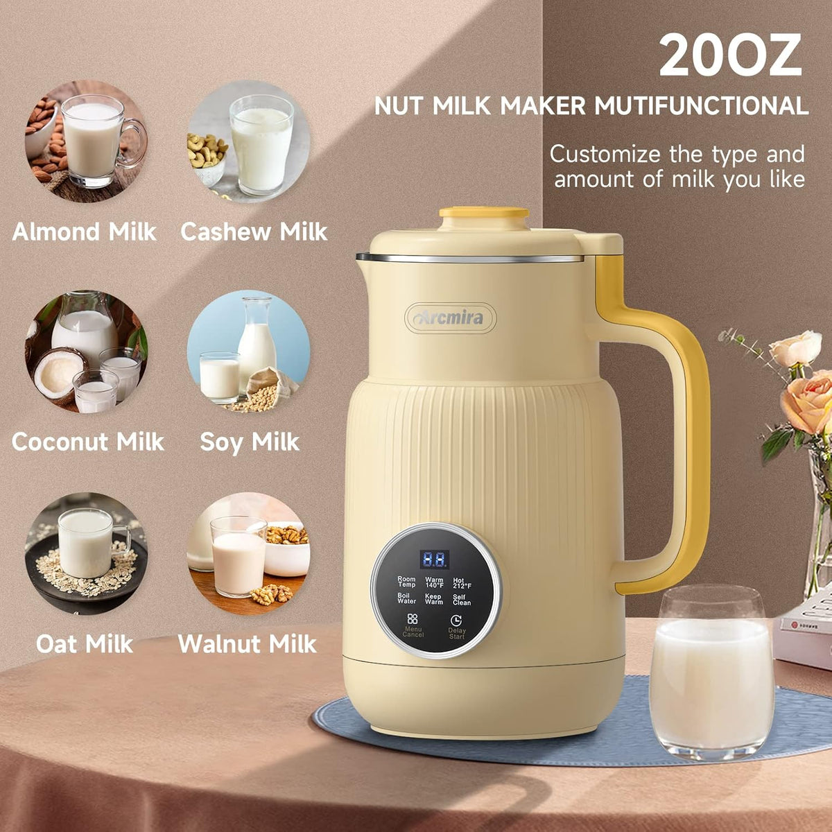 20 oz Automatic Nut Milk Maker S675732