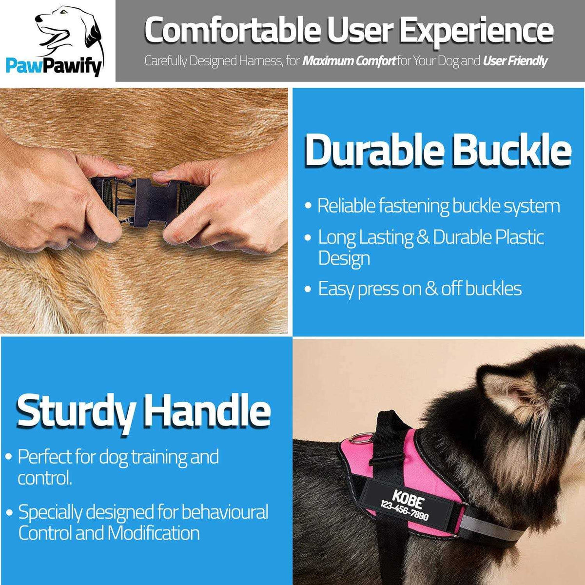 Easy-On No Pull Dog Harness T753103
