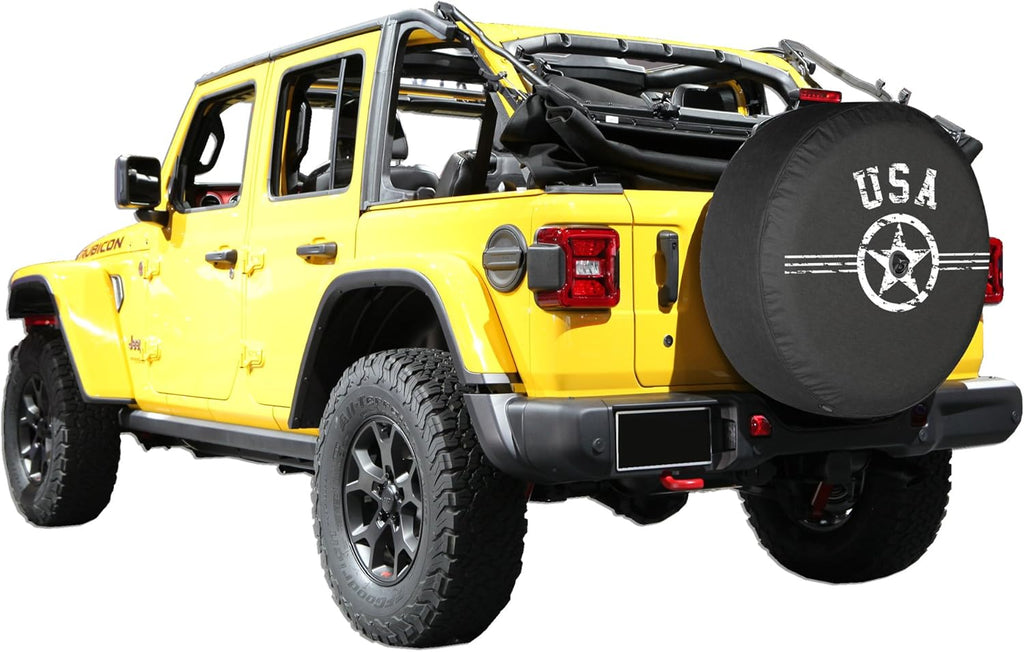 33 Soft JL Tire Cover for Jeep Wrangler E564