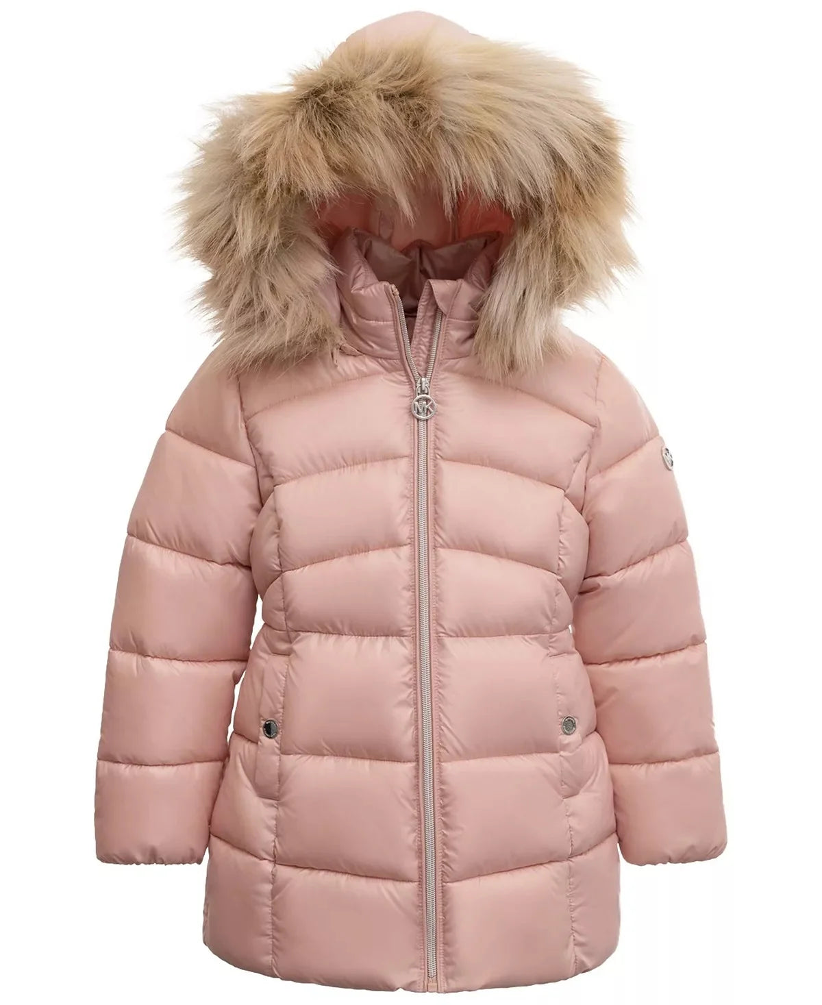 Blush Toddler & Little Girls Heavy Weight Stadium Coat S86850