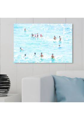 Blue Afternoon at The Beach Canvas U607376