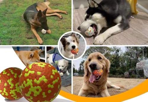 1 Blue w/White 2.5" Dog Ball U20414