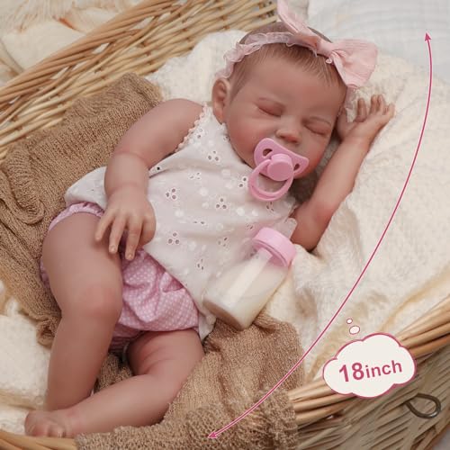 18 Inches Waterproof Full Vinyl Body Baby Doll H470