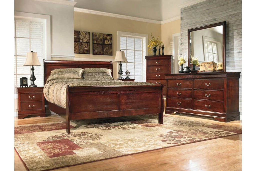 Brown 6 Drawer Dresser D7660
