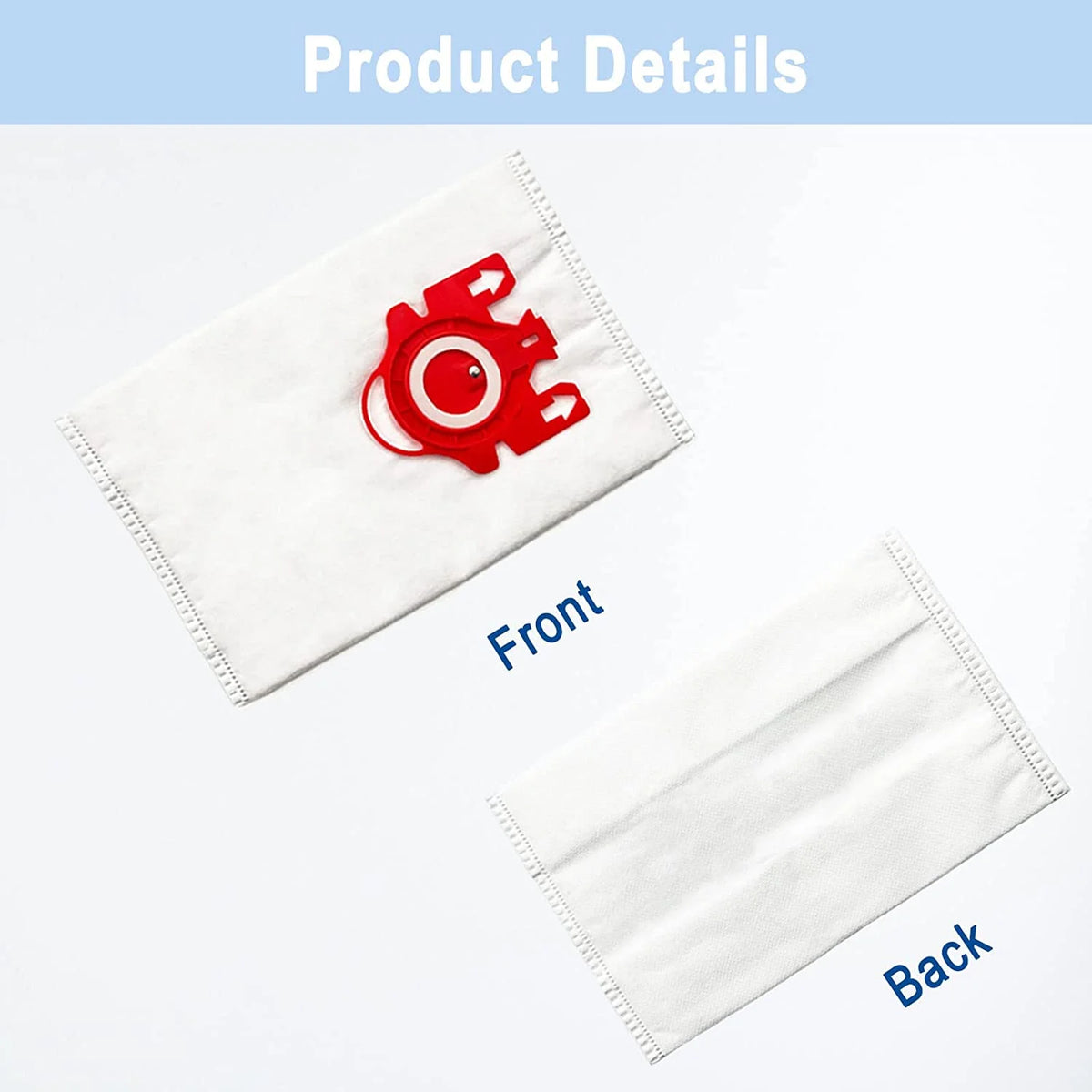 12 Pack Vacuum Cleaner Bags Replacement M812982