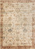 Ant. Ivory Rust 7'10 x 10'10 Rug Y7612