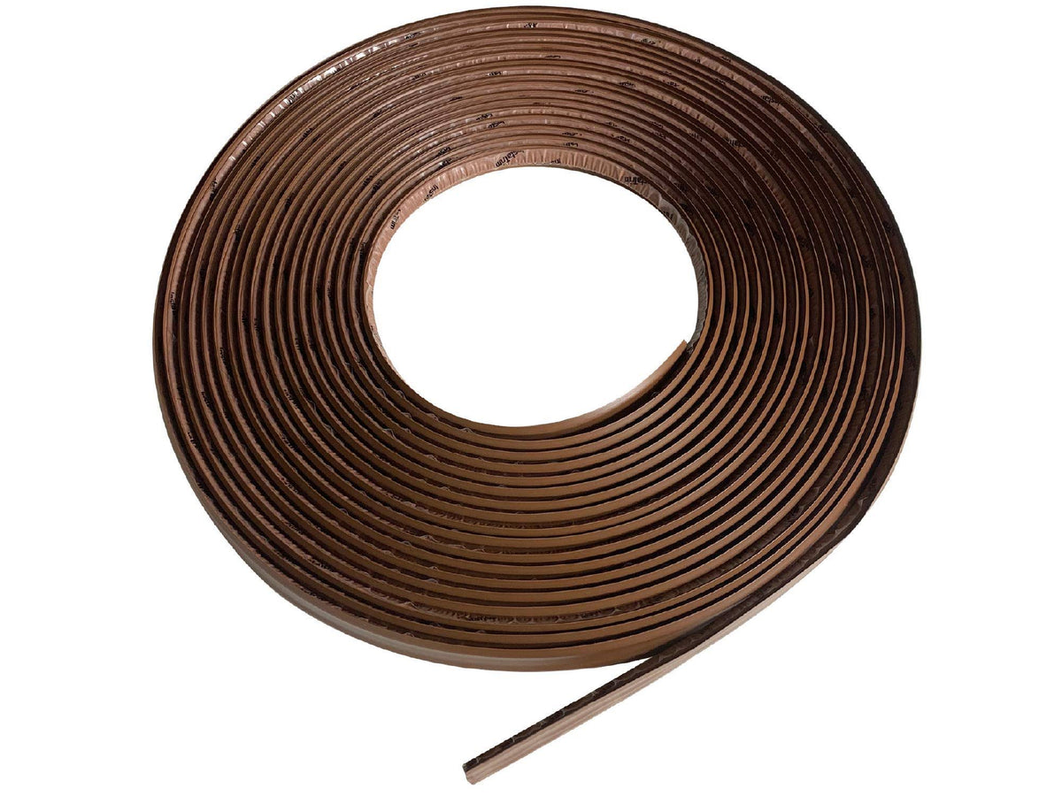 3/4 inch Flexible Trim Moulding Caulk Strips, Dark Brown, 50 ft G809895